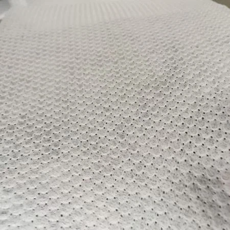 Perforation ak Relief twal nonwoven pou ti bebe kouchèt tèt fèy